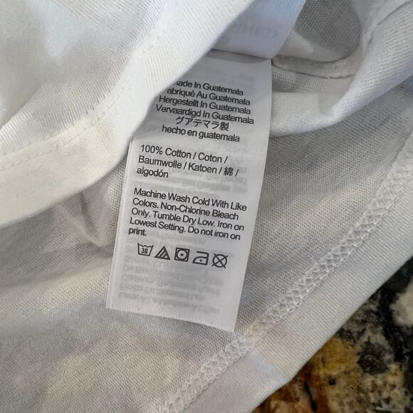 NWT J. Crew Girls' White W/Summer Vacation Car Graphic Cotton Tee - Picture 7 of 8